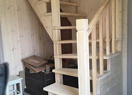 Изготовление, проектирование деревянных лестниц любой сложности. Все комплектующие в наличии, по индивидуальным размерам на заказ.